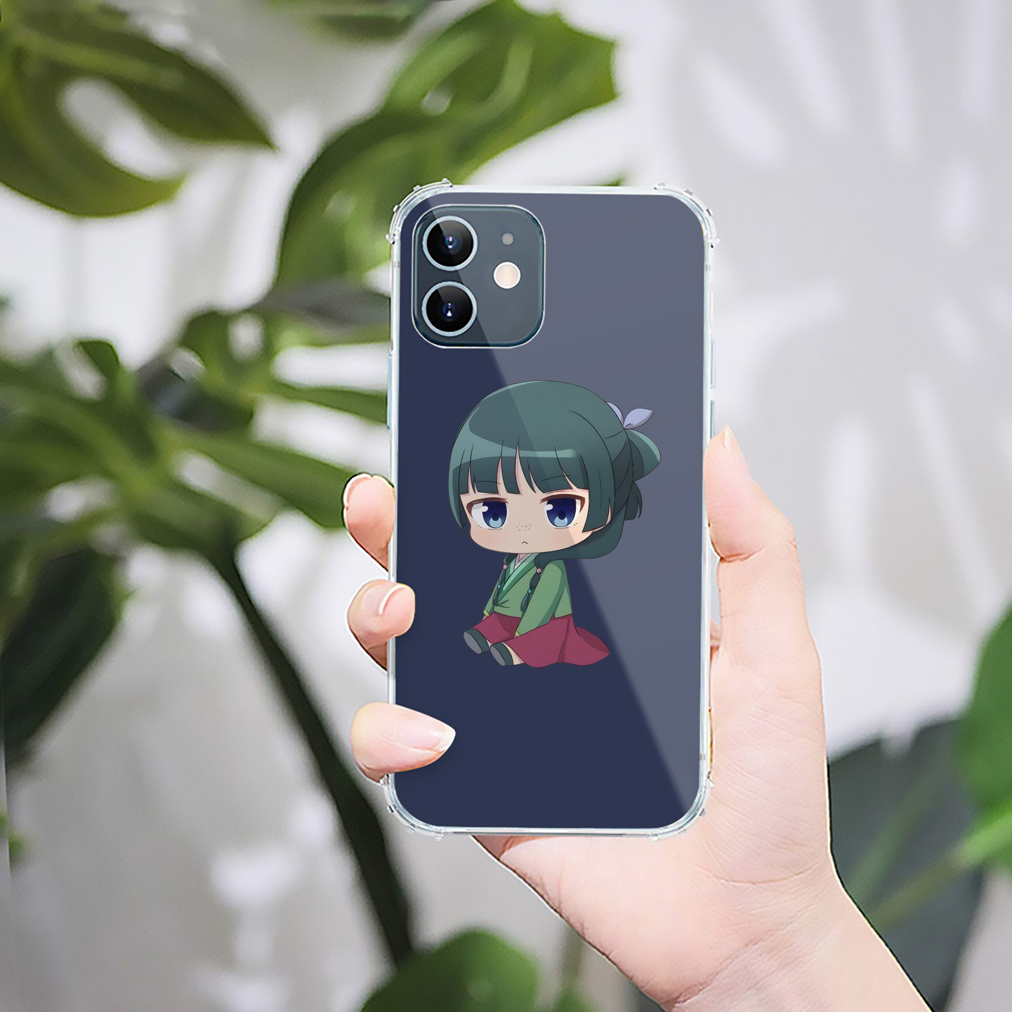 （画像用） 薬屋のひとりごと The Apothecary Diaries 【iPhone 12シリーズ対応】透明スマホケース（クリアソフトケース）